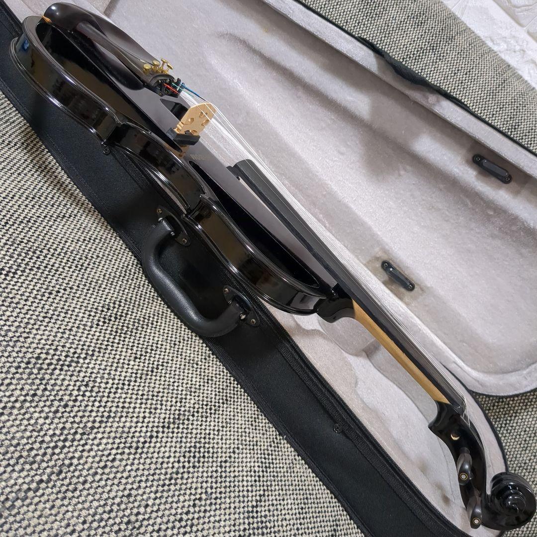 ENNBOM サイレント バイオリン HVPV-30 4/4 弓・ケース付き