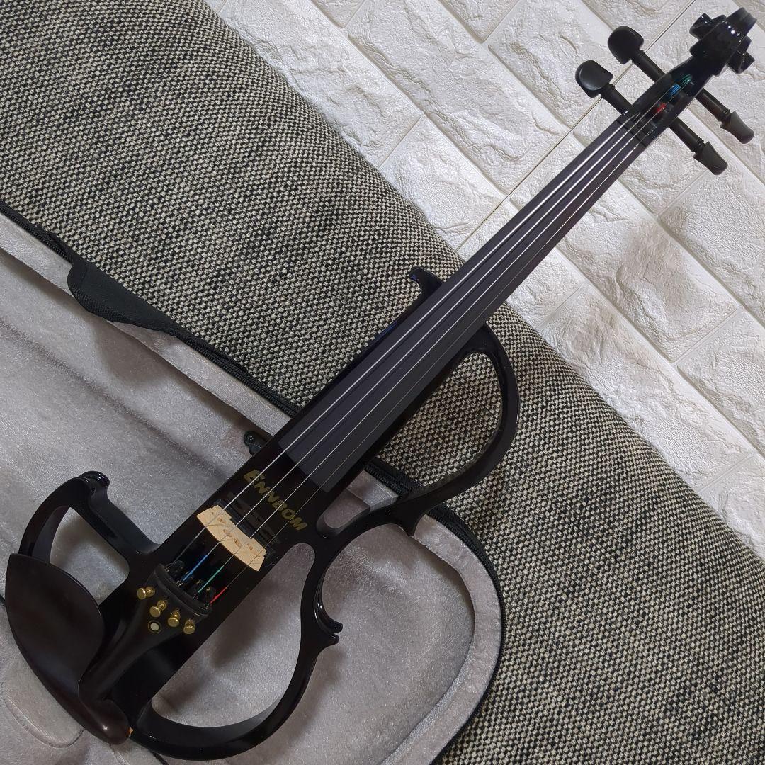 ENNBOM サイレント バイオリン HVPV-30 4/4 弓・ケース付き