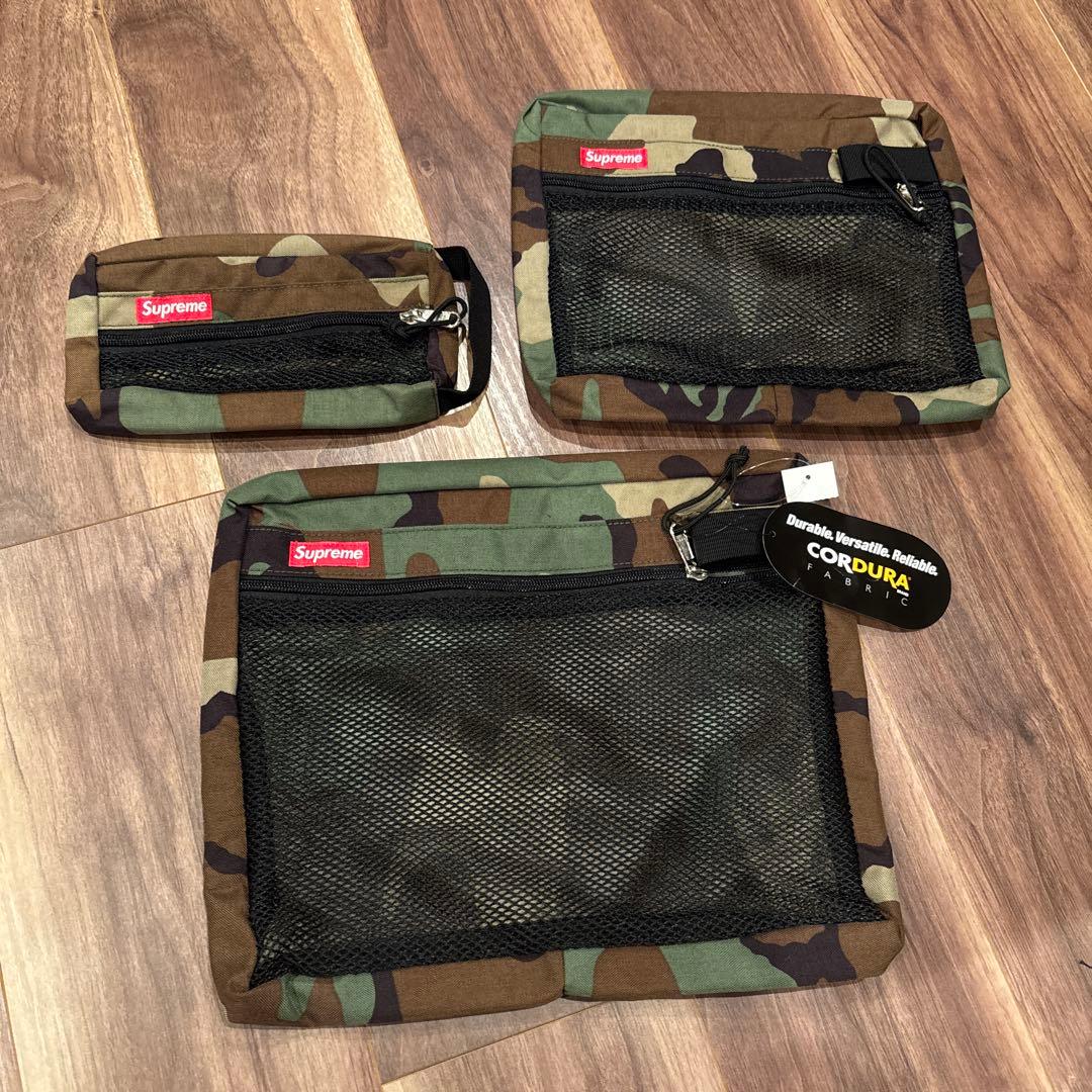 新品Supreme 3点セット 16AW 半タグ付き 迷彩柄