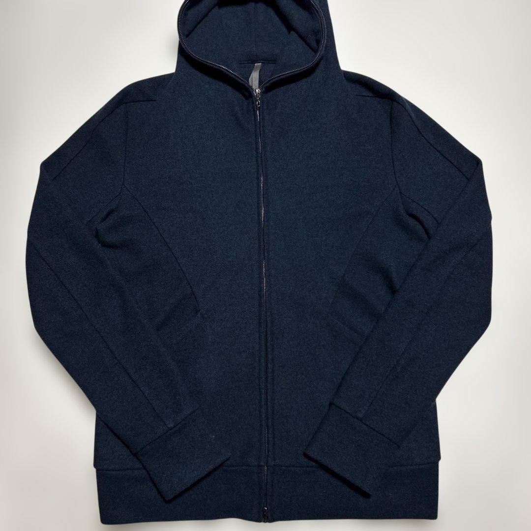 カズユキクマガイ　アタッチメント　ジップアップパーカーKB32-092 Lサイズ