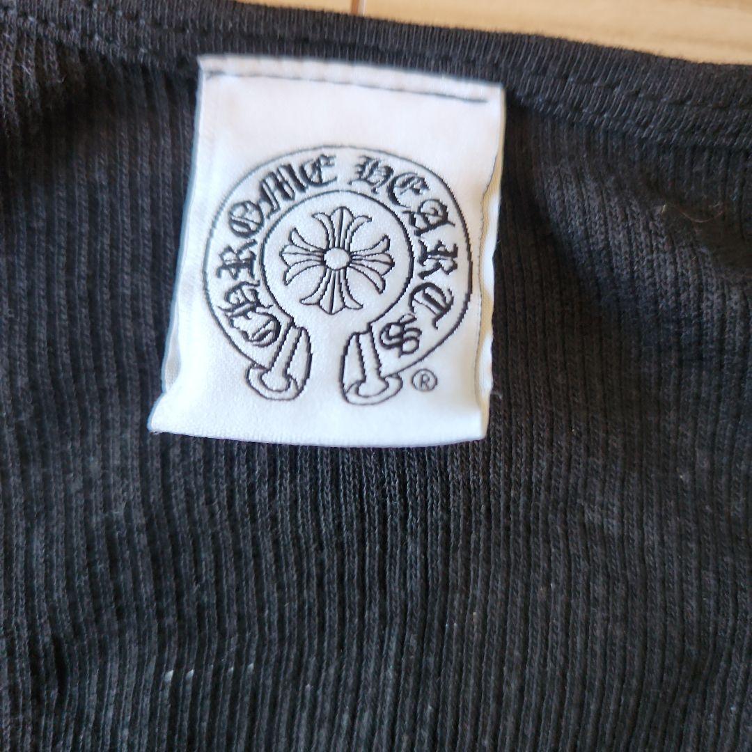 CHROME HEARTS タンクトップ CHダガー リブ ブラック L