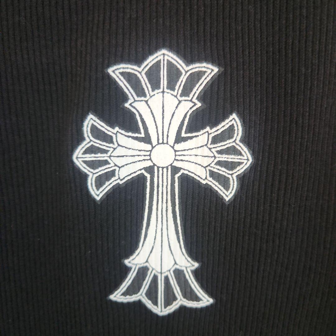 CHROME HEARTS タンクトップ CHダガー リブ ブラック L