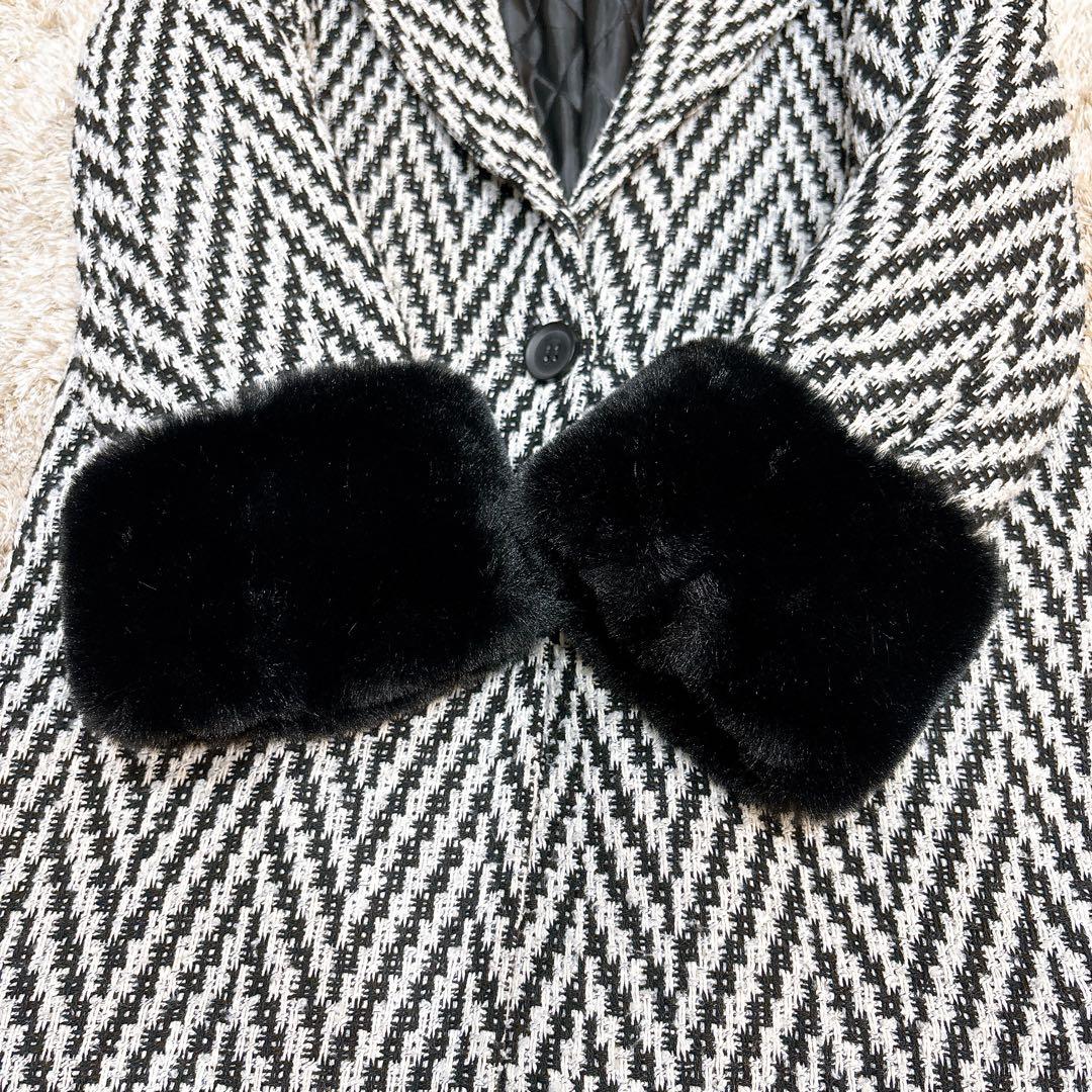 お値下♡【極美品】✨️ Glam Lips ファーロングコート