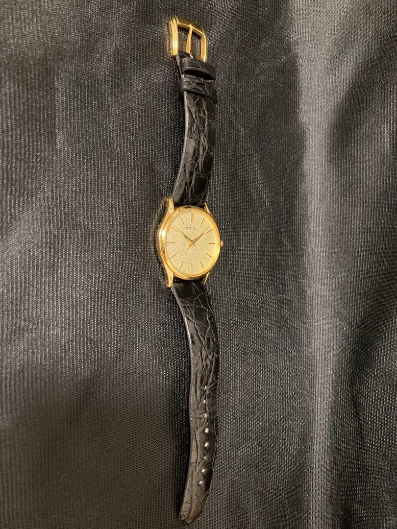 SEIKO sacm150 腕時計 クォーツ ゴールド/シルバー