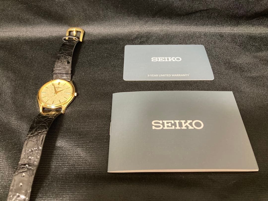 SEIKO sacm150 腕時計 クォーツ ゴールド/シルバー