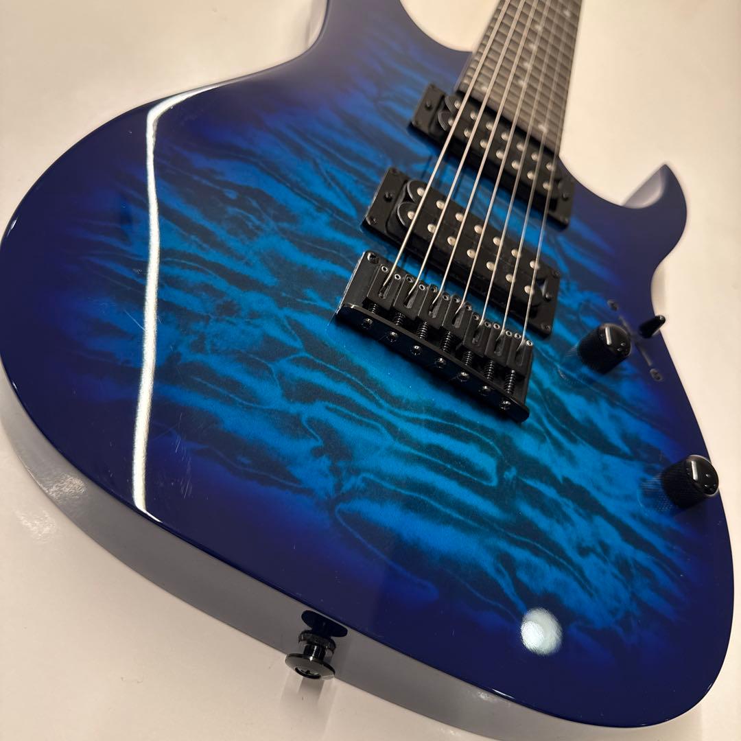Ibanez GRG7221 QA-TBB 7弦ギター