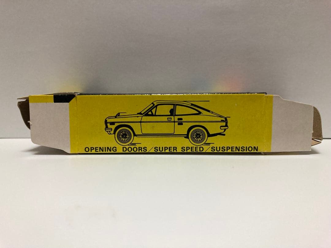 トミカ　日本製　サニー　1200 クーペ　GX 1Aホイール