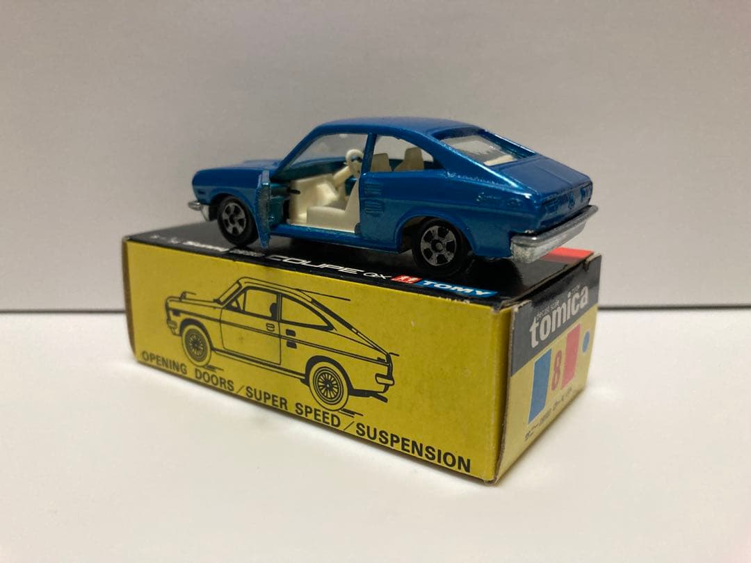 トミカ　日本製　サニー　1200 クーペ　GX 1Aホイール