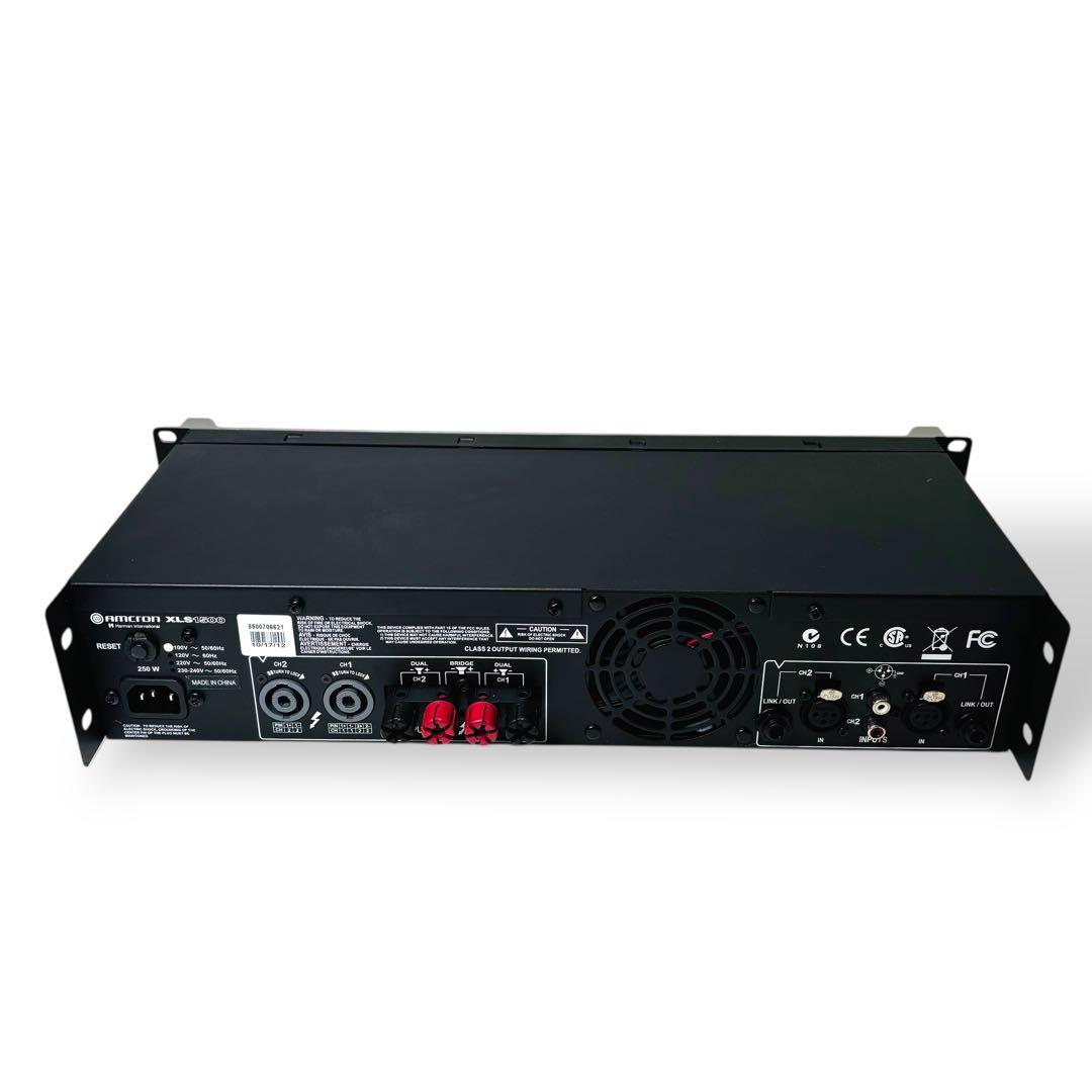【希少/動作品】AMCRON XLS1500 パワーアンプ アムクロン 音響機材