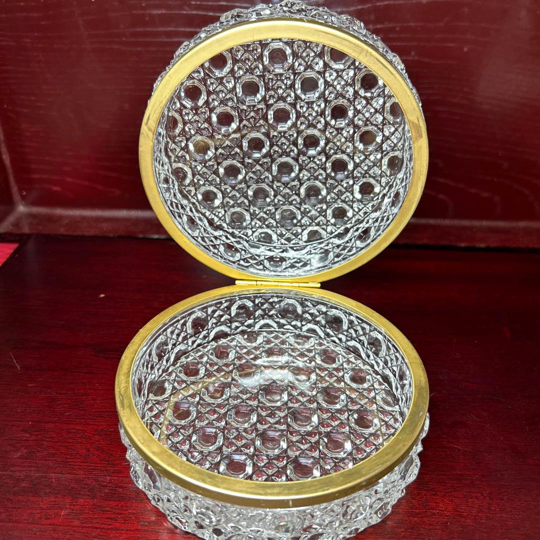 037 オールドバカラ　ダイヤモンドピエー リージュエリーボックス