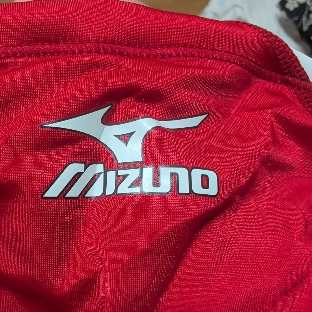 Mizuno 競泳水着 Lサイズ レッド/ホワイト