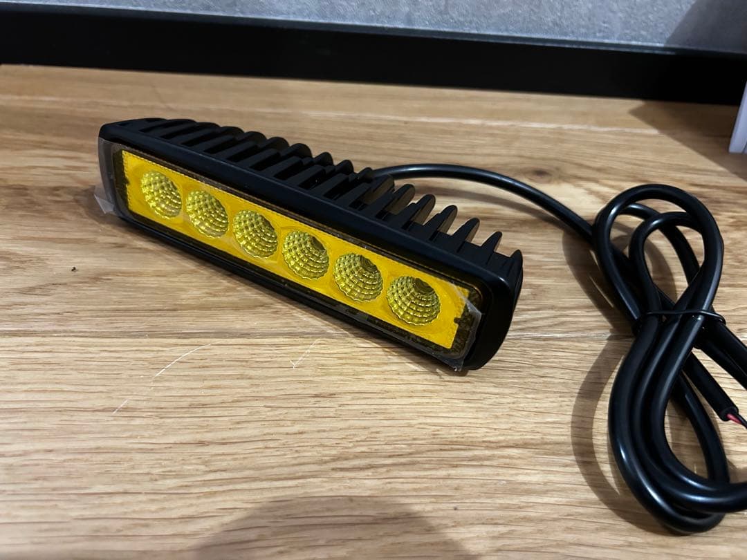 カスタムダイナミクス LEDドライビングライト フォグ FXLRS イエロー