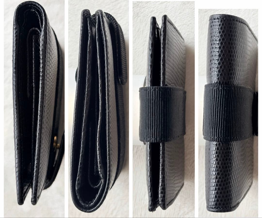 【フェラガモ/Salvatore Ferragamo】 二つ折財布　ヴァラリボン