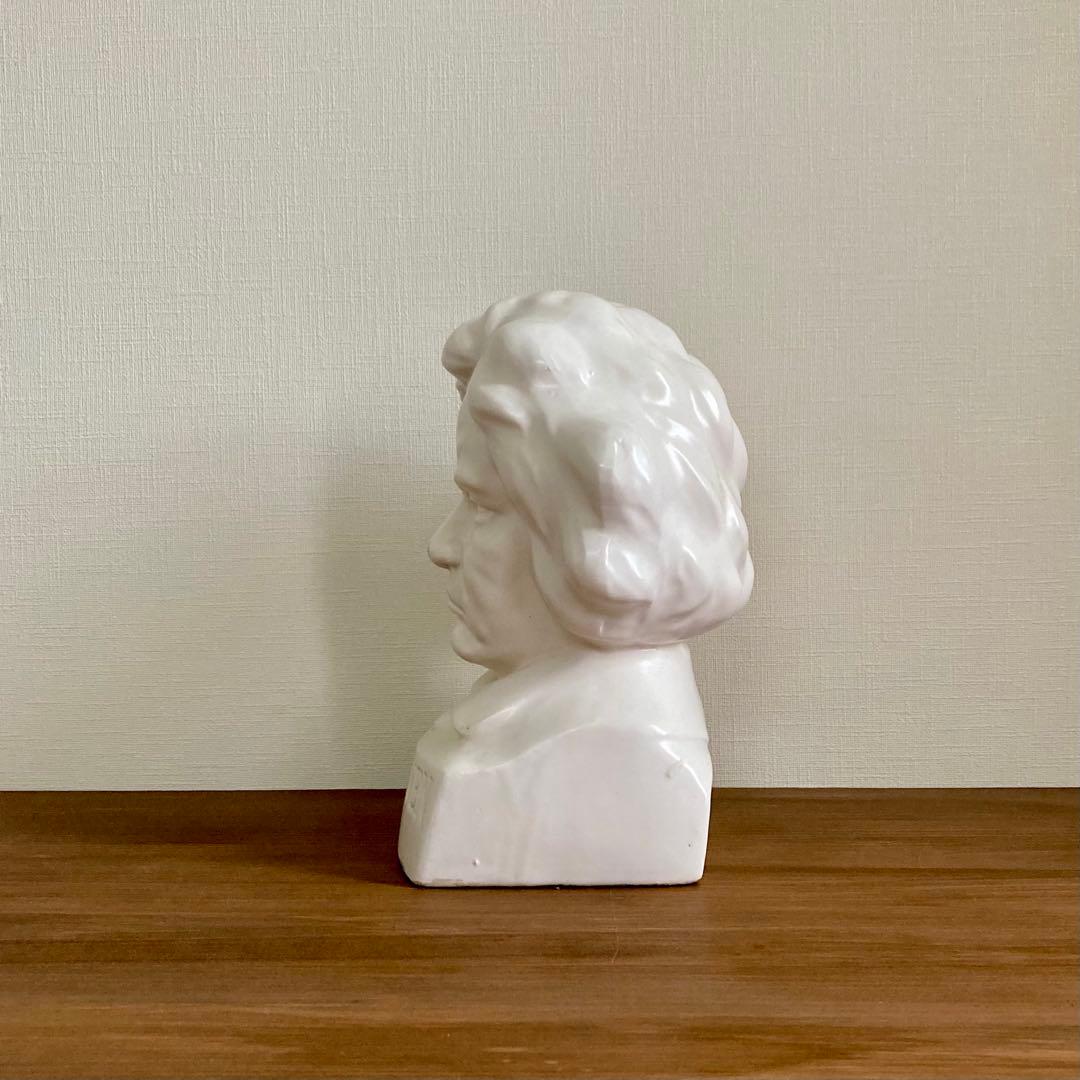 と*わ様 【ヴィンテージ】Victor ヘッドホンスタンド ベートーヴェン 置物