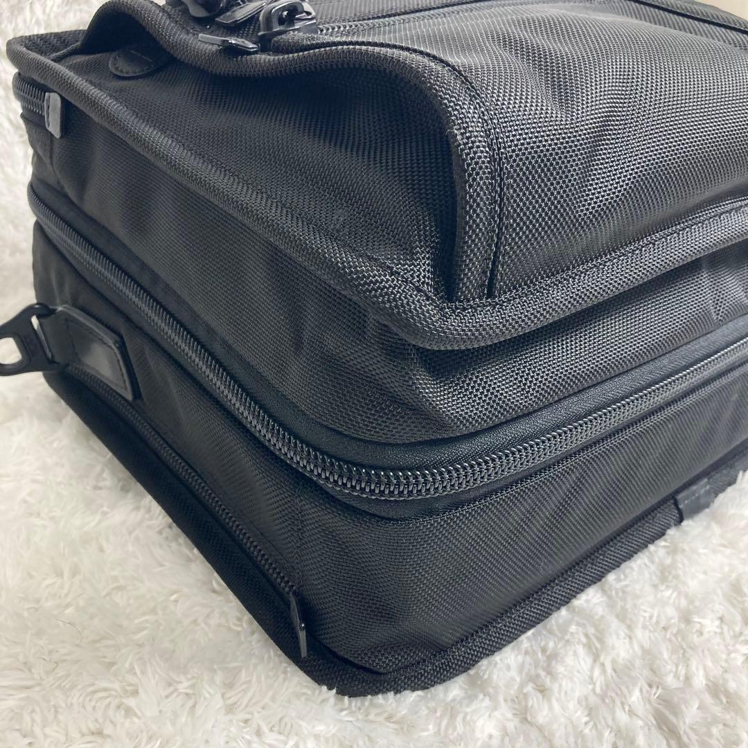 極美品✨TUMI アルファ エクスパンダブル　オーガナイザー　ブリーフケース