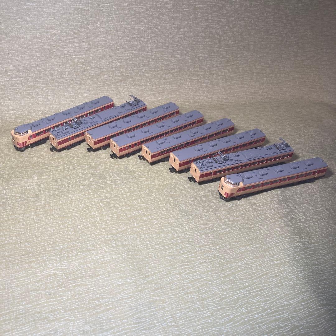 KATO 10-034相当 489系8輌セット＊ケース無ジャンク