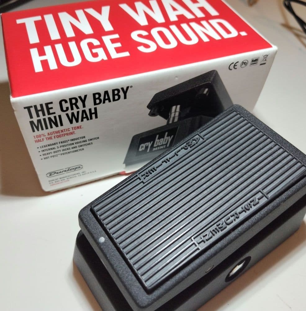 ギター Jim Dunlop CBM95 Cry Baby Mini Wah