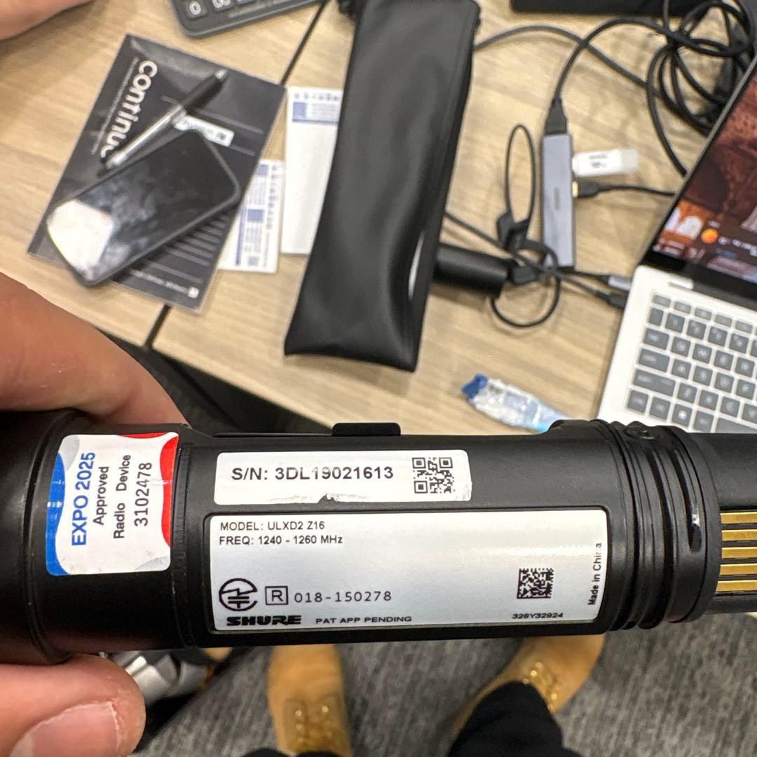 配信機器・PA機器・レコーディング機器 Shure ULXD2