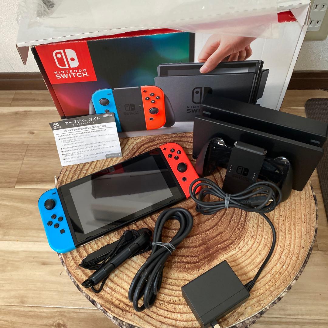 Nintendo Switch ニンテンドースイッチ本体　ネオン ④