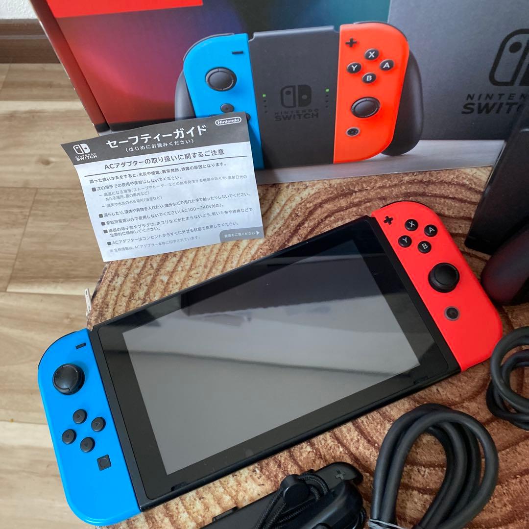 Nintendo Switch ニンテンドースイッチ本体　ネオン ④