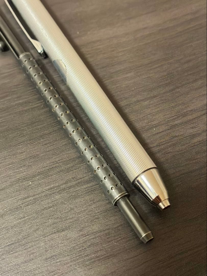 文房具　廃番　LAMY スピリット　3色ストライプ