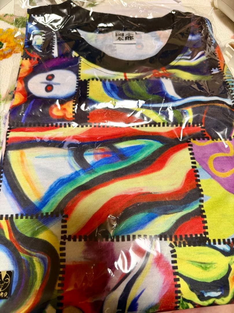 【新品未開封】岡本太郎展 全面プリントTシャツ Lサイズ