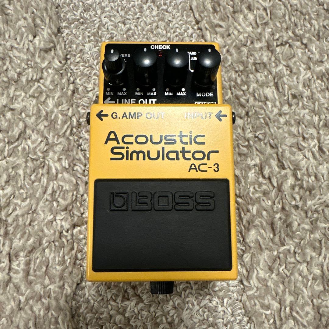 【クルクル】BOSS AC-3 ギターエフェクター