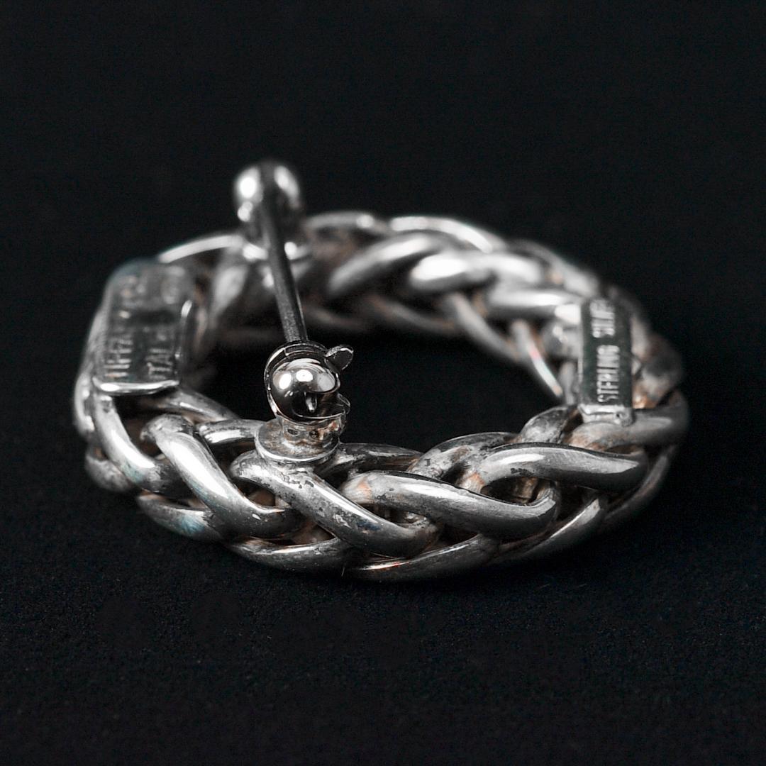 【希少】ヴィンテージ ティファニー リンクチェーンブローチ ピンバッジ