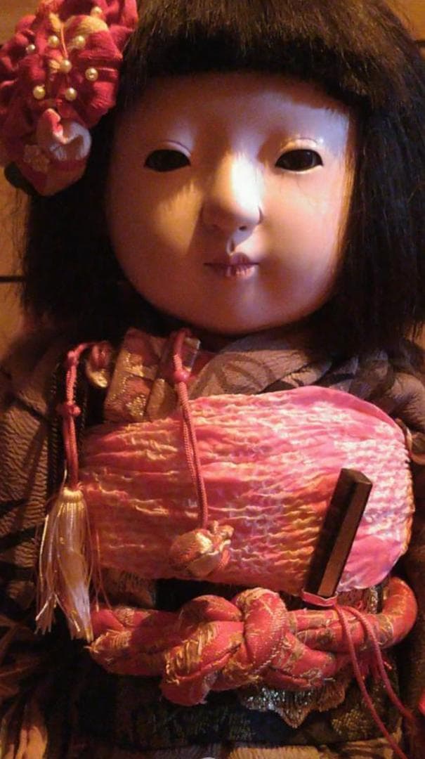 市松人形　昭和初期　42cm12号　星光