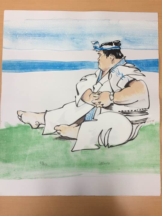 ★D3★松岡リン アーカイバル インクジェットプリント 限定100部「岩下関」