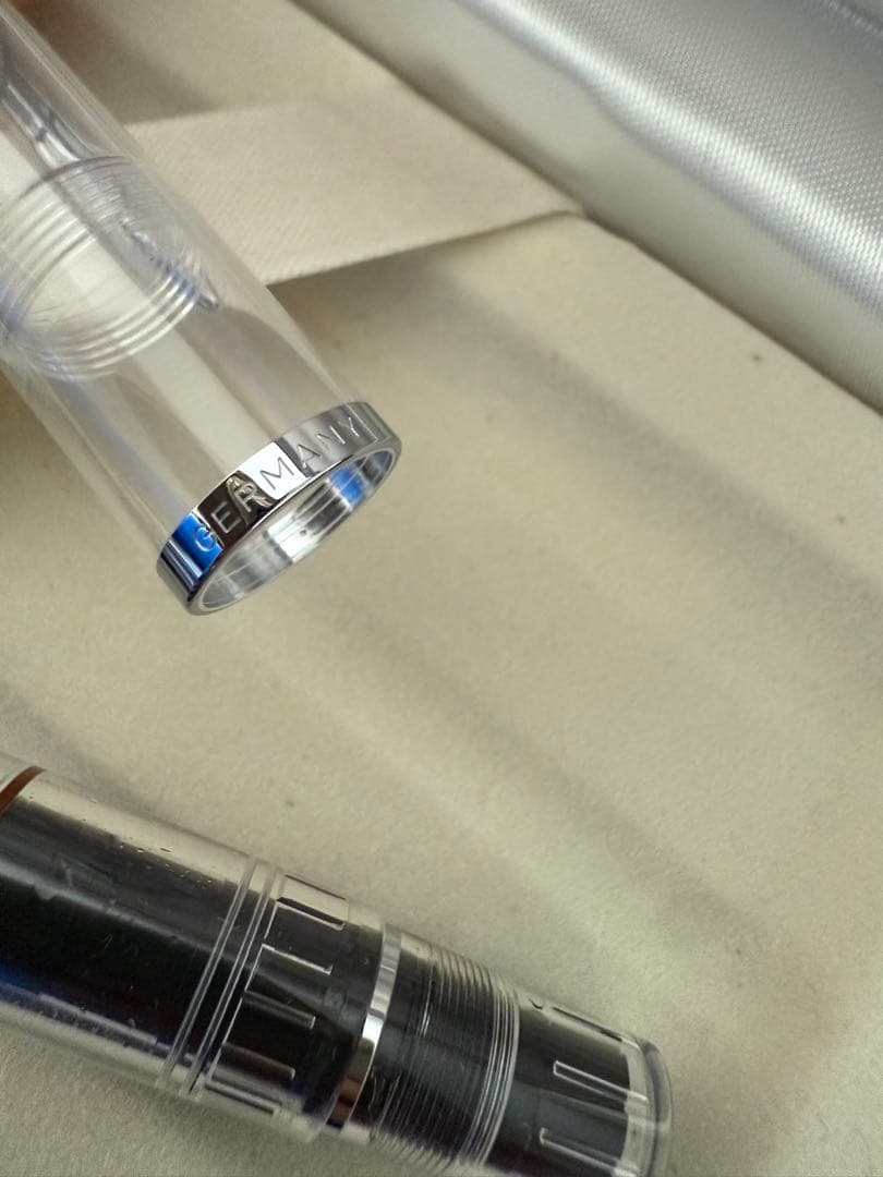 【未使用】Pelikan ペリカン　万年筆　デモンストレーター　クリア　M