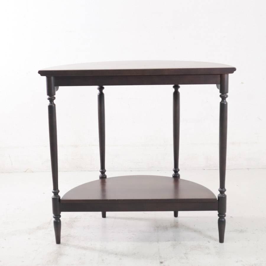 カリモク家具 ハーフムーン コンソール サイドテーブル 花台 飾り台 クラシカル