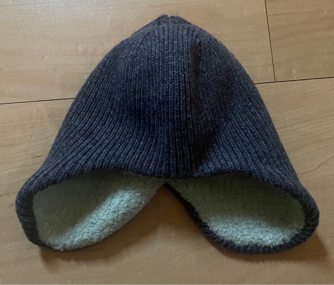 nknitリバーシブルニットキャップ