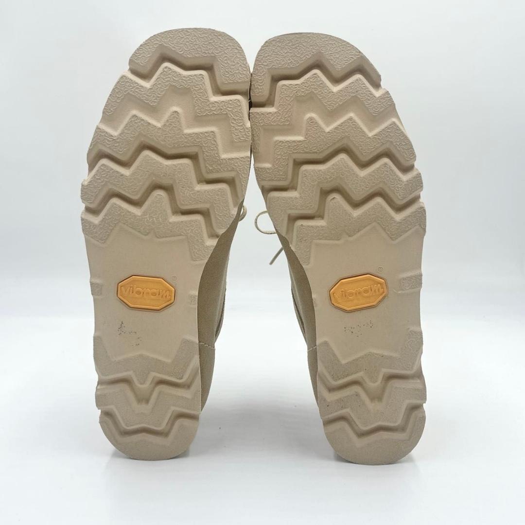 フトシ　クラークス ワラビー ゴアテックス スエード メープル ベージュ