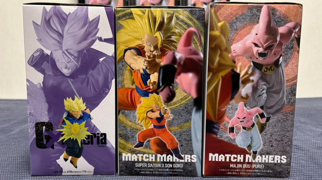 24個 ドラゴンボールZ MATCH MAKERS 超サイヤ人3孫悟空 魔人ブウ