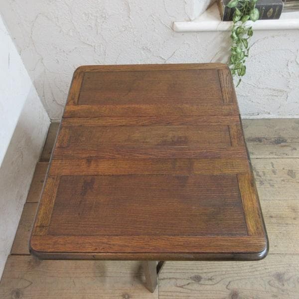 イギリス アンティーク 家具 CC41 スモールゲートレッグテーブル 6132e