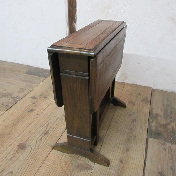 イギリス アンティーク 家具 CC41 スモールゲートレッグテーブル 6132e