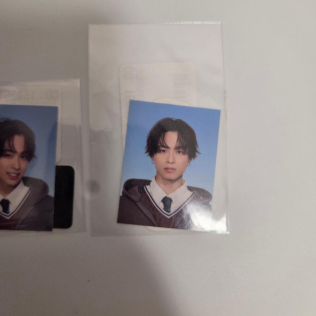 川口蒼真 KID D7SCOVER ガチャ ネーム ステッカー 証明写真