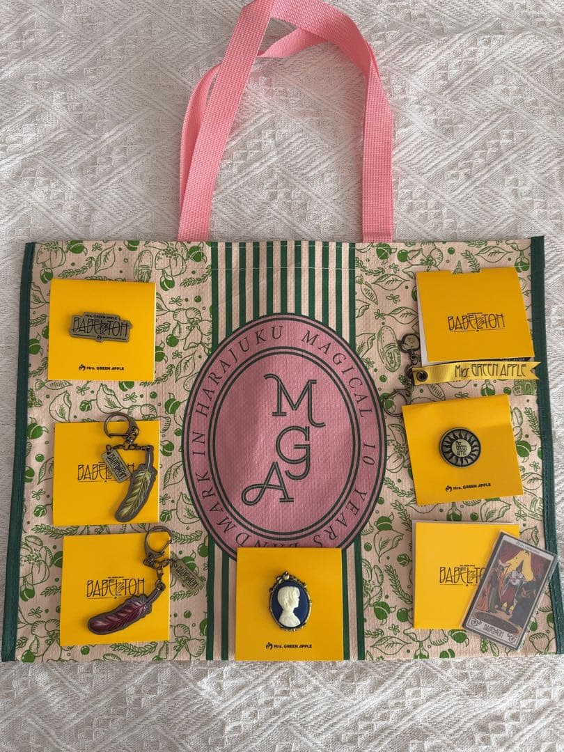 ミセス グッズ Mrs. GREEN APPLE バベルの塔 ガチャ ショッパー