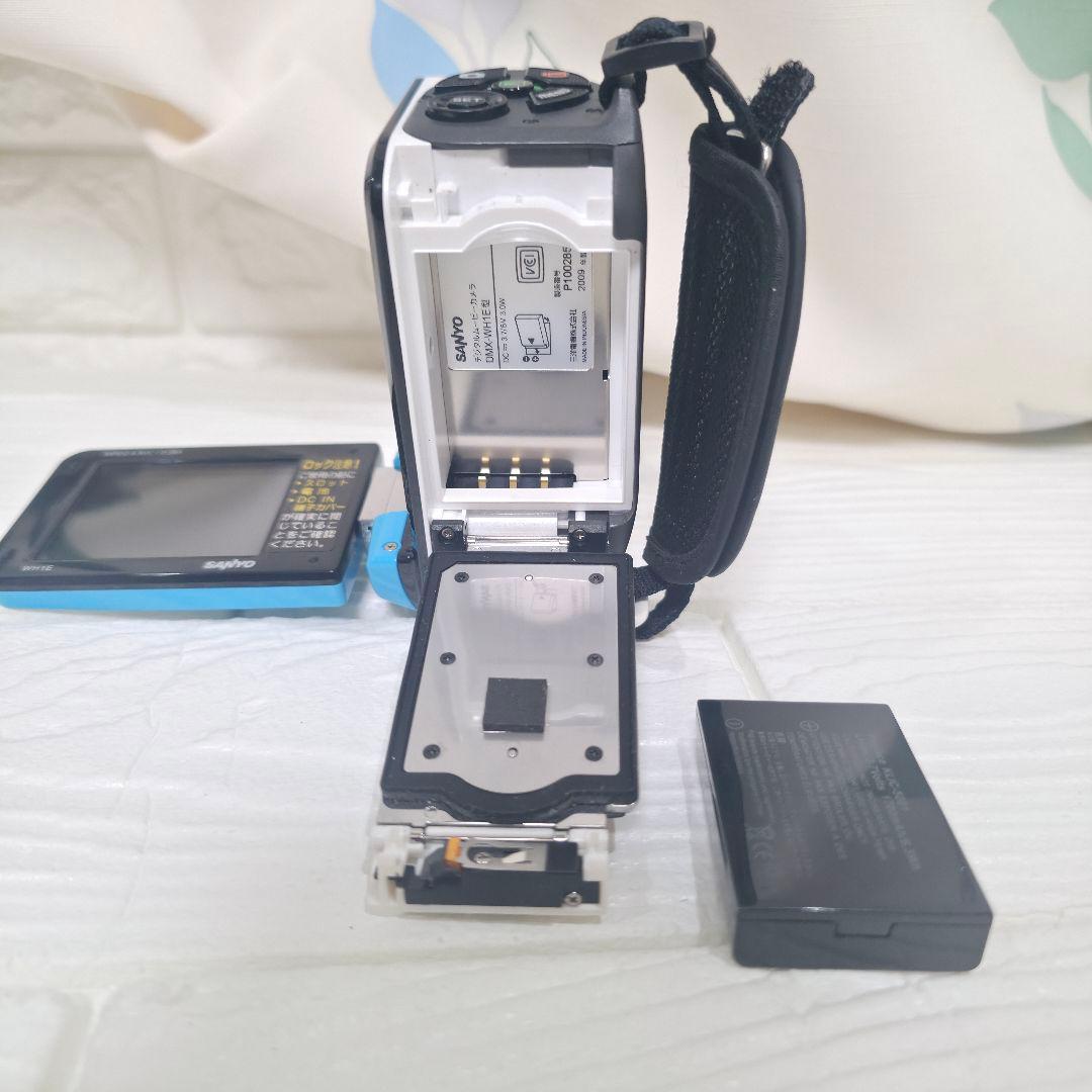 【動作確認ＯＫ】SANYO　Xacti　DMX-WH1E　防水　ハンディ【美品】