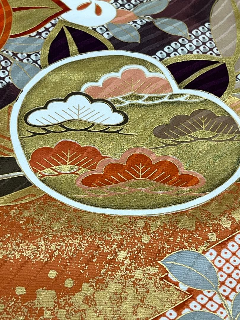 振り袖　フルセット　別誂長襦袢　金彩　成人式　ますいわ屋扱い　重ね襟付き　681