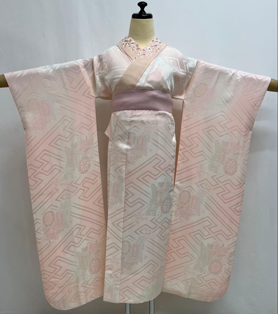 振り袖　フルセット　別誂長襦袢　金彩　成人式　ますいわ屋扱い　重ね襟付き　681