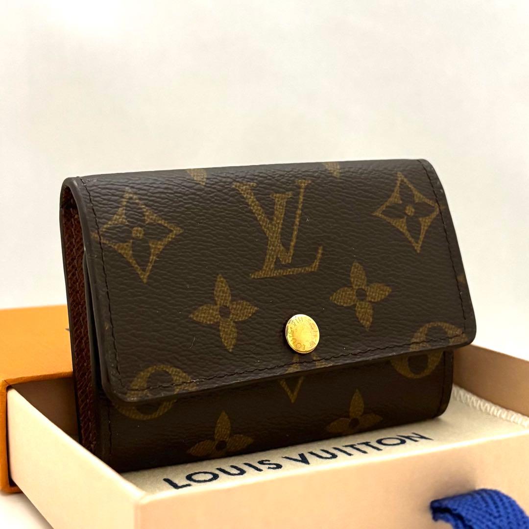 ルイヴィトン　ICチップ内蔵　6連キーケース　モノグラム　正規品箱袋リボン付き