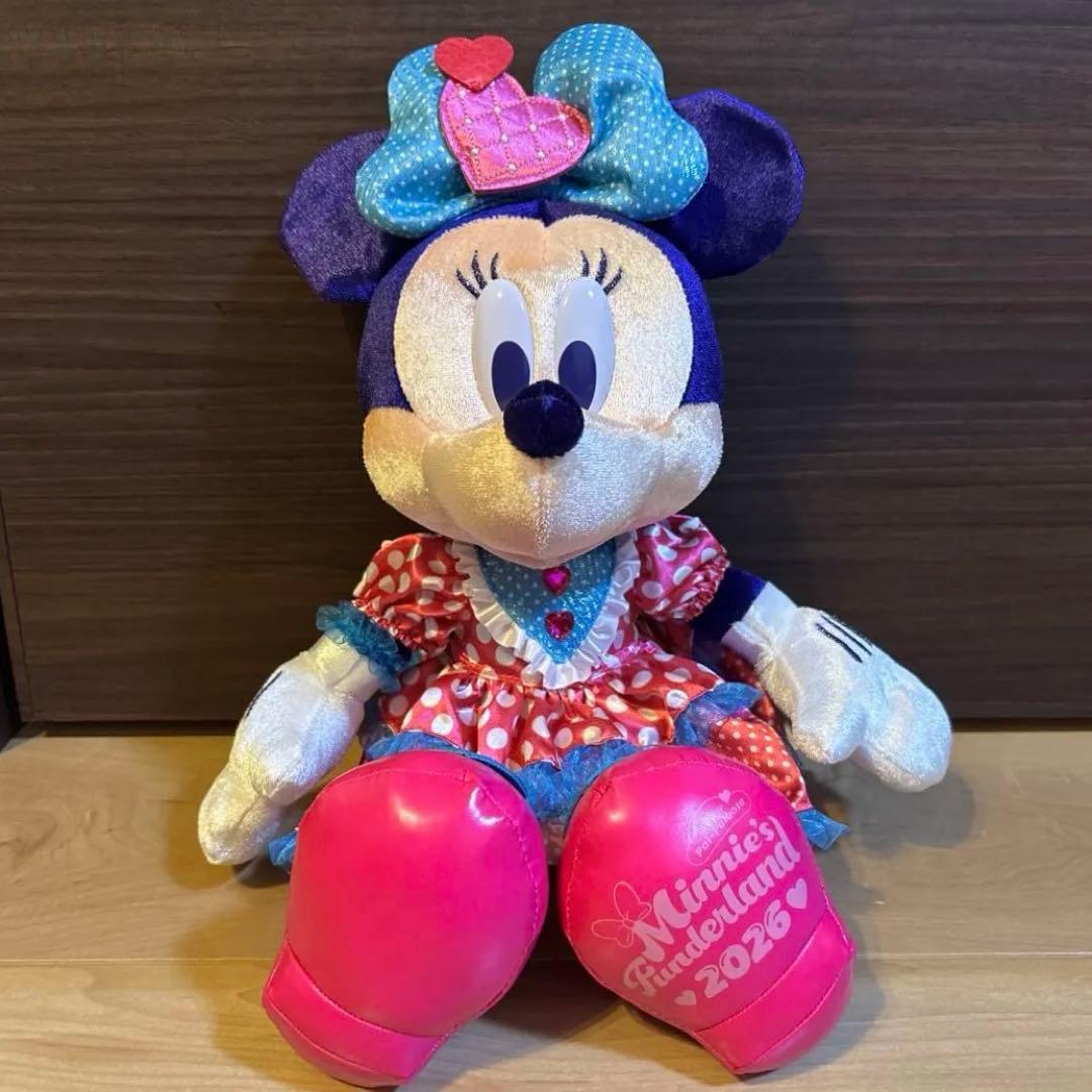 ディズニー ミニー パルパルーザ ファンダーランド ぬいぐるみ トートバッグ