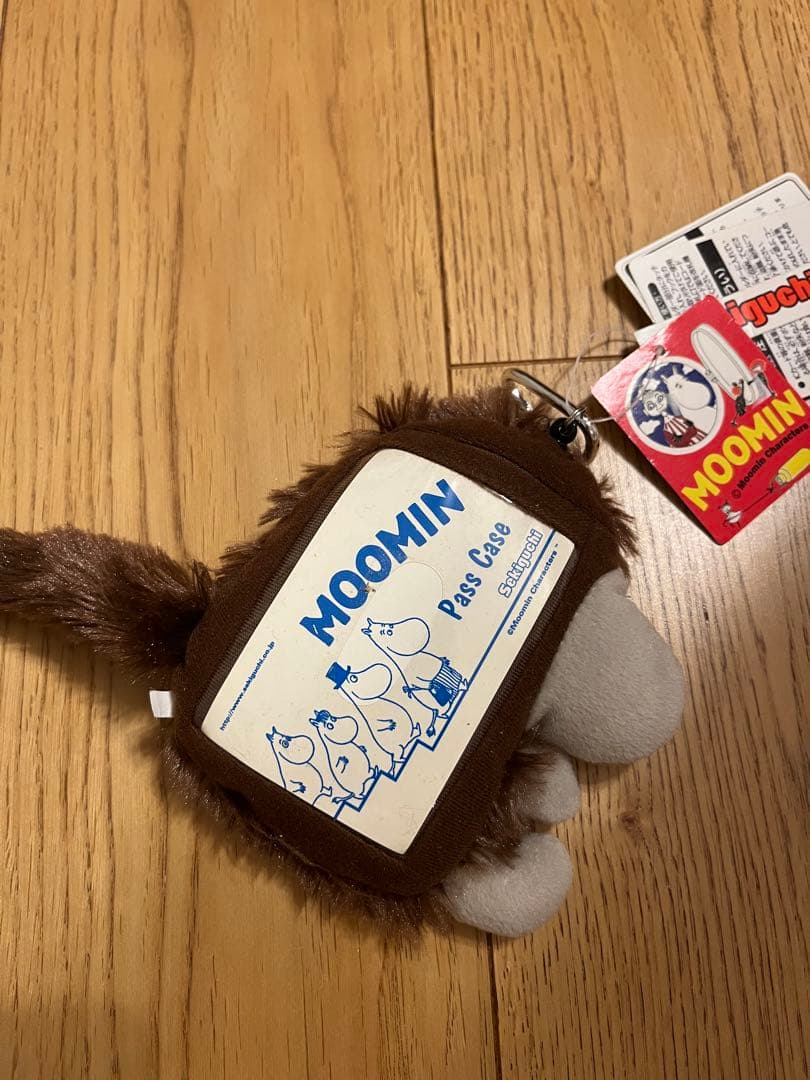 ⭐︎廃盤プレミア⭐︎セキグチ ムーミン　ご先祖様 ぬいぐるみ パスケース　レトロ