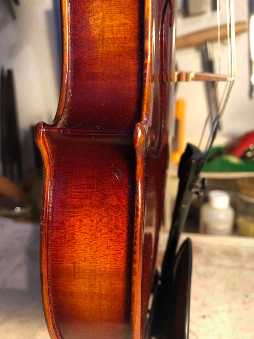 【駒&魂柱調整済】Suzuki分数バイオリンNo300 1/4 1994