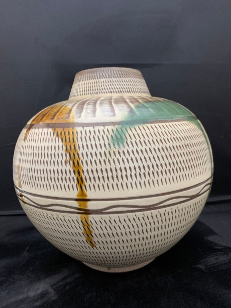 小石原焼　花瓶　壺　小鹿田焼 花入れ