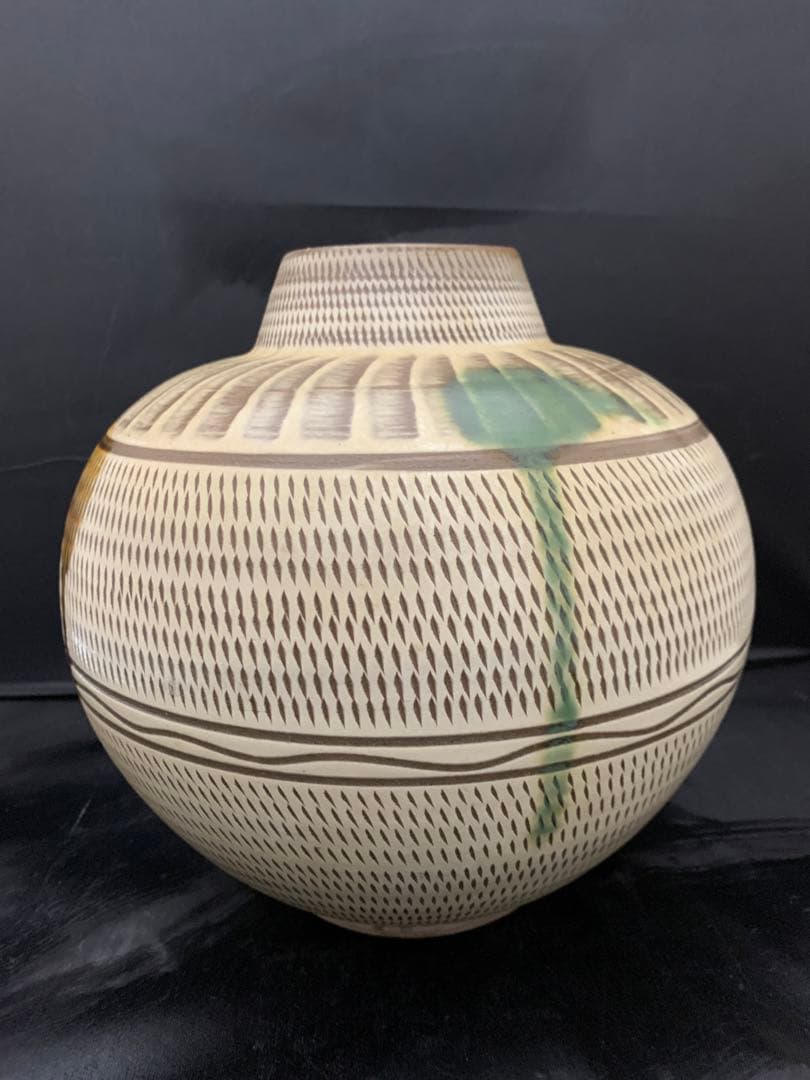 小石原焼　花瓶　壺　小鹿田焼 花入れ