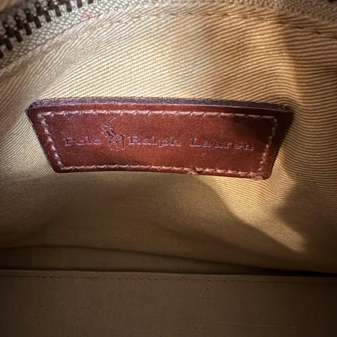 美品　ポロラルフローレン　ボストンバッグ　ミニ ブラックウォッチ　チェック　希少