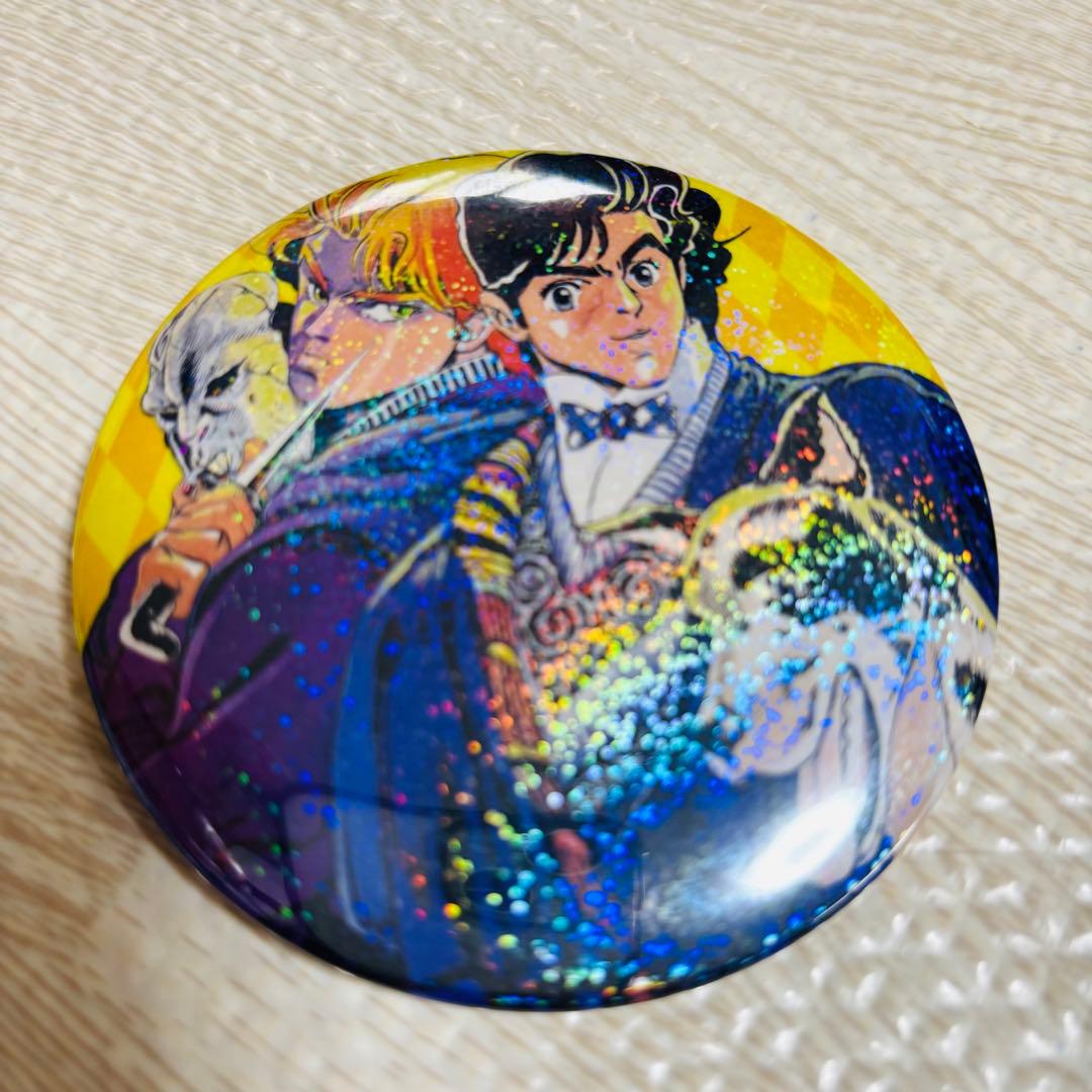ジョナサン＆ディオ(ホロ仕様) ジャンプ展　ジョジョ　缶バッジ